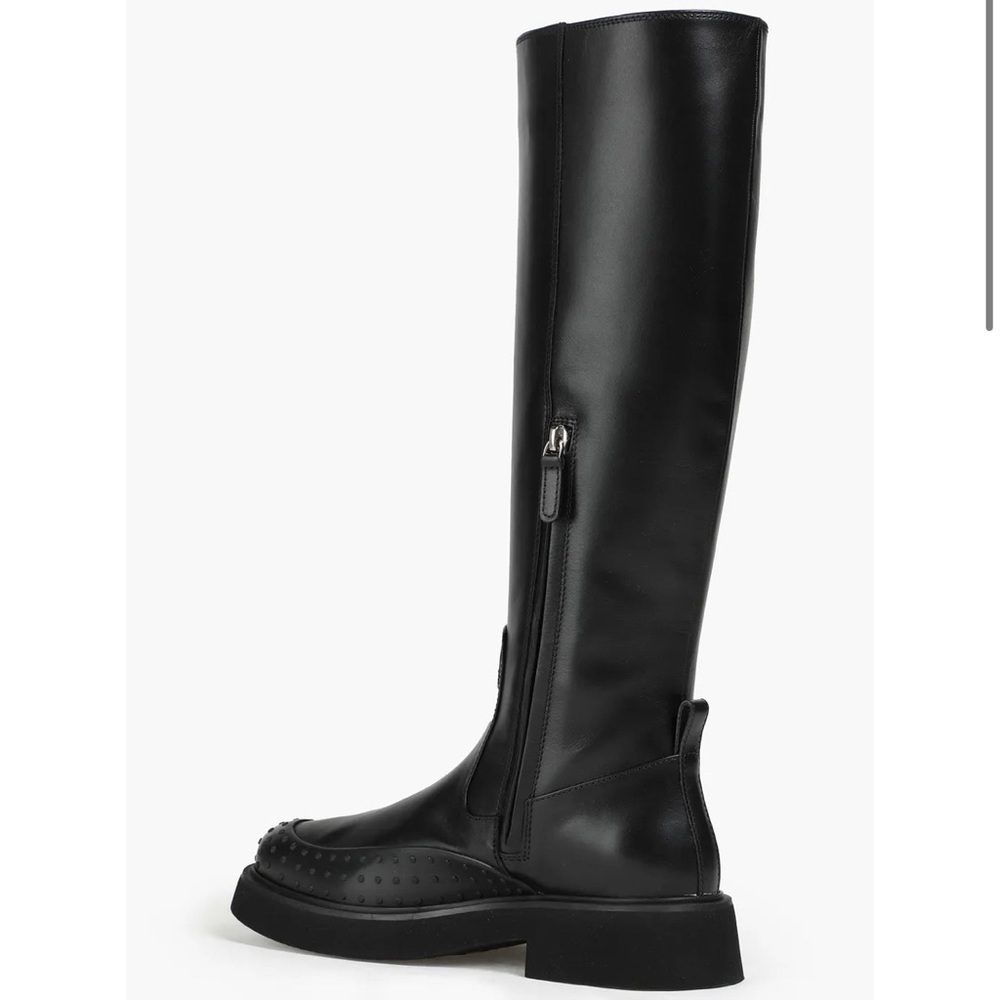 Leather Knee Boots
